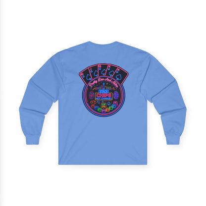 Long Sleeve Tee — "Stack Chips Not Charges" Crime Con 26'