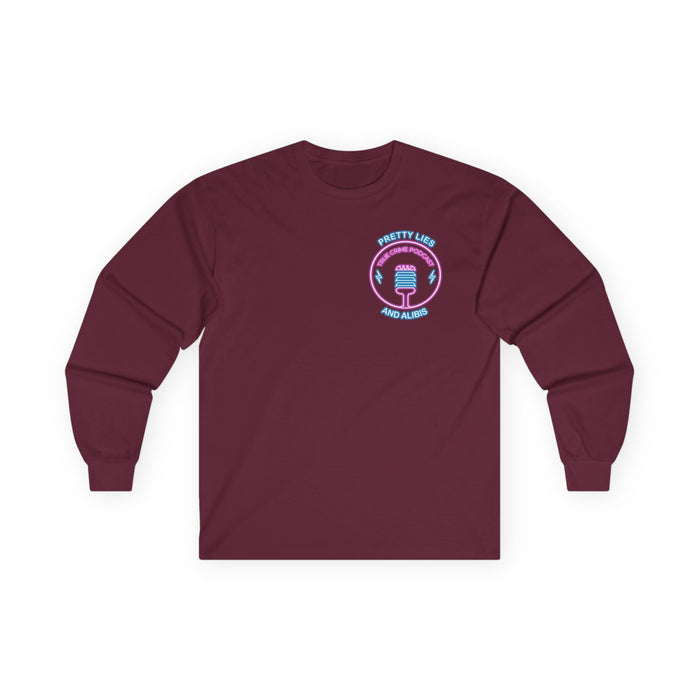 Long Sleeve Tee — "Stack Chips Not Charges" Crime Con 26'