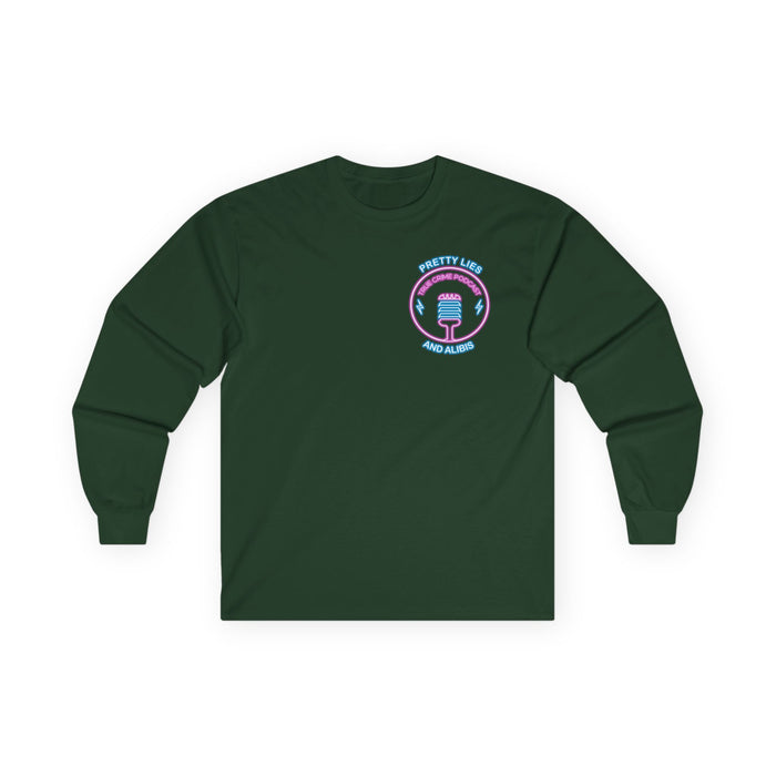 Long Sleeve Tee — "Stack Chips Not Charges" Crime Con 26'