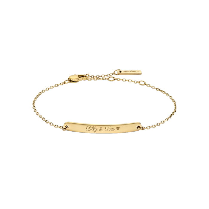Loveprint Armkette Gold