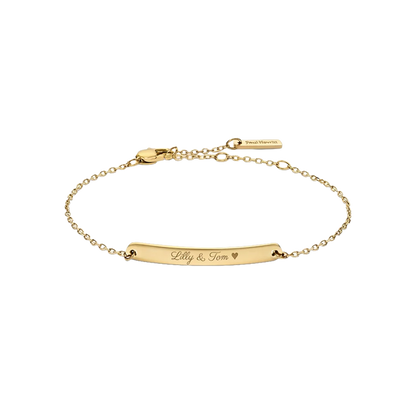 Loveprint Armkette Gold