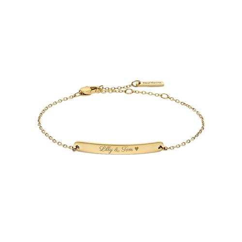 Loveprint Armkette Gold