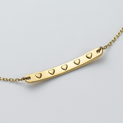 Loveprint Armkette Gold