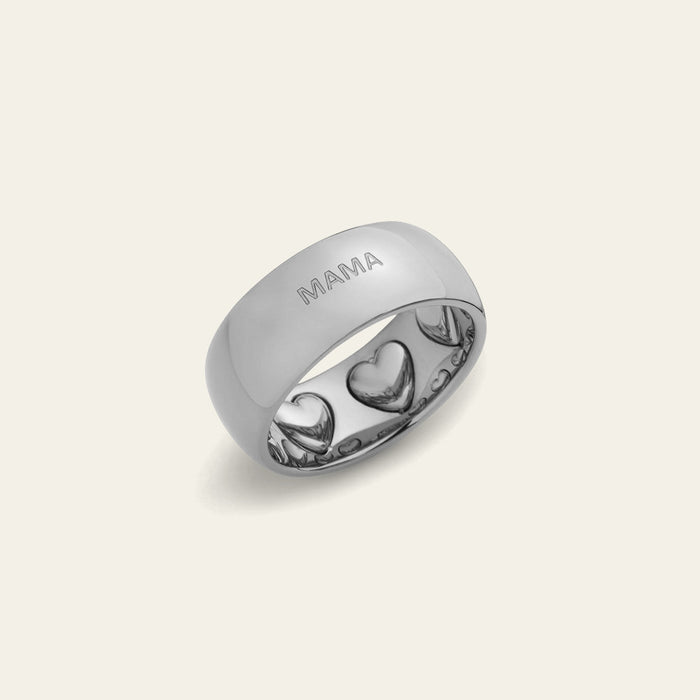 Loveprint Ring Mama Silber
