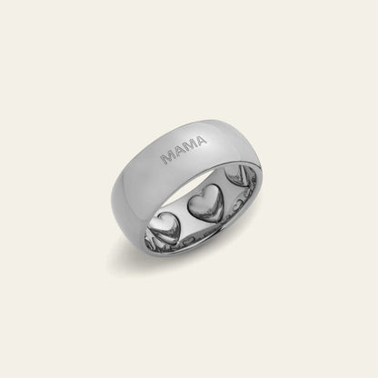 Loveprint Ring Mama Silber
