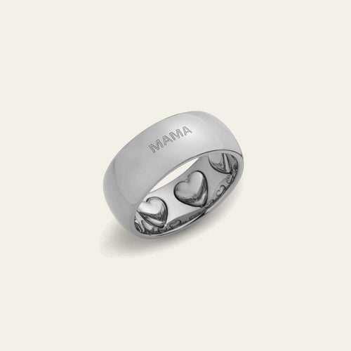 Loveprint Ring Mama Silber