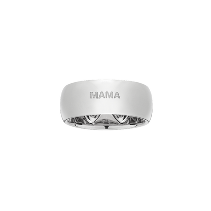 Loveprint Ring Mama Silber
