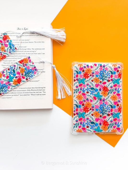 Meet Me in the Meadow Kindle Case and/or Bookmark [Combined Listing]