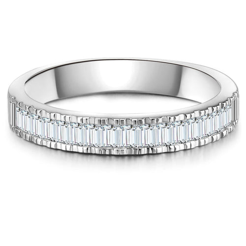 Memoirering Zirkonia silber