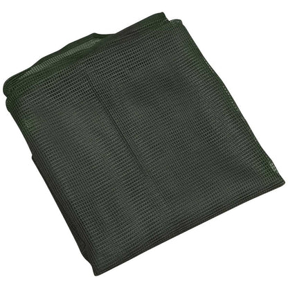 folded mfh olive green scrim net scarf
