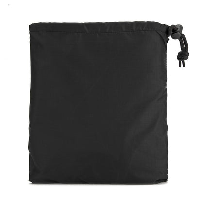 MFH Waterproof Ripstop Poncho Black Pouch