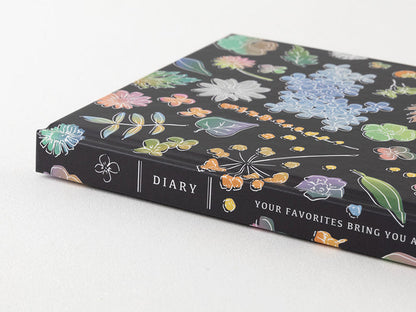 Midori 1 Year Diary - B6 Plants & Flowers