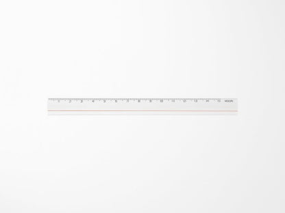 Midori Lens Magnifying Ruler - Clear