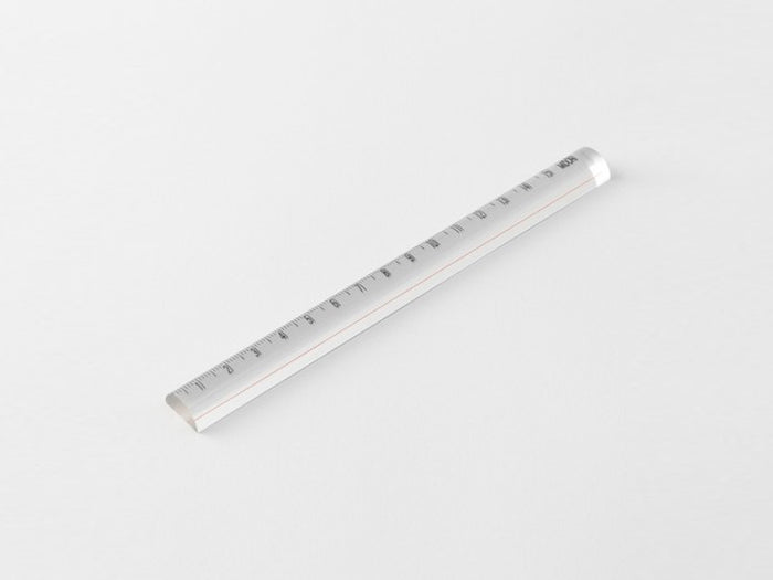 Midori Lens Magnifying Ruler - Clear