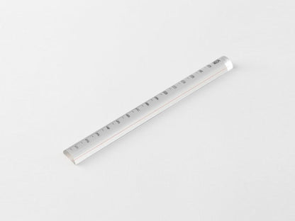 Midori Lens Magnifying Ruler - Clear