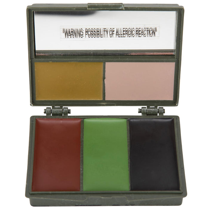 mil tec 5 colour face paint mirror