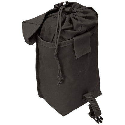 black mil tec large utility pouch with snow skirt