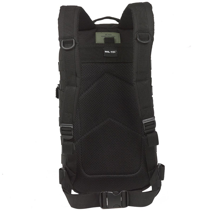 mil tec molle assault pack mesh padded back 20l black