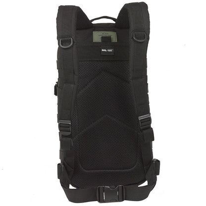 mil tec molle assault pack mesh padded back 20l black