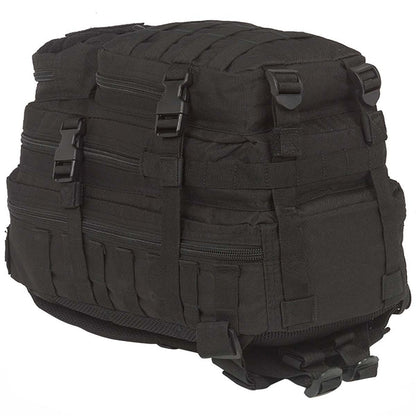 compression straps mil tec black-molle assault pack 20l