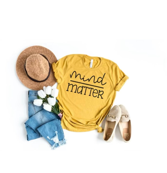 Mind Over Matter t shirt