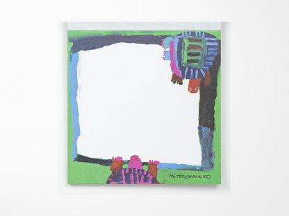 Miroco Machiko Square Memo Pad - Cat
