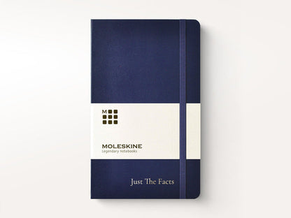 Moleskine Classic Hardcover Notebook - Prussian Blue