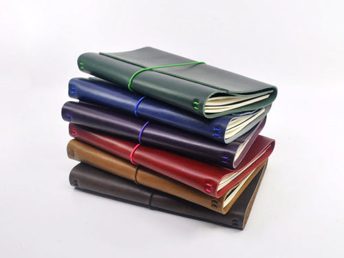 Montana Tri-Fold Refillable Leather Journal