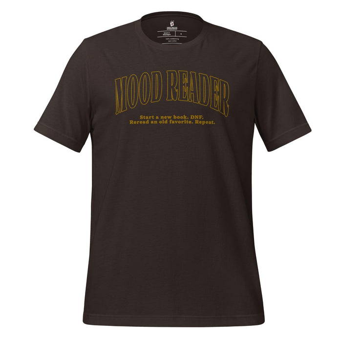 Mood Reader T-Shirt - The Bean Workshop - book lover, bookish, minimalistic, read everyday, t-shirt