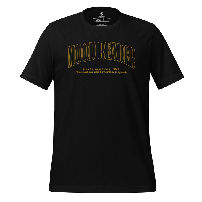 Mood Reader T-Shirt - The Bean Workshop - book lover, bookish, minimalistic, read everyday, t-shirt