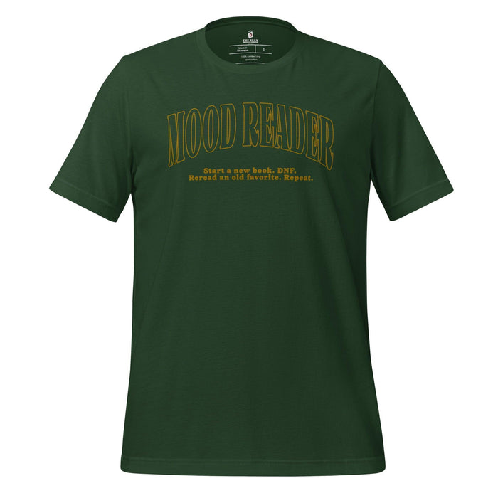 Mood Reader T-Shirt - The Bean Workshop - book lover, bookish, minimalistic, read everyday, t-shirt
