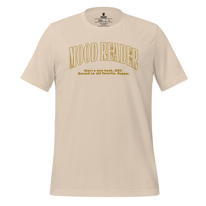 Mood Reader T-Shirt - The Bean Workshop - book lover, bookish, minimalistic, read everyday, t-shirt