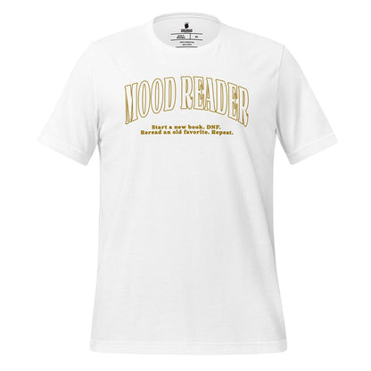 Mood Reader T-Shirt - The Bean Workshop - book lover, bookish, minimalistic, read everyday, t-shirt