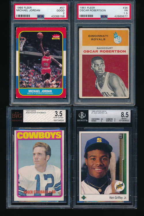 Multi-Sport Rookie Mixer Break ~ Featuring 1986 Fleer Michael Jordan