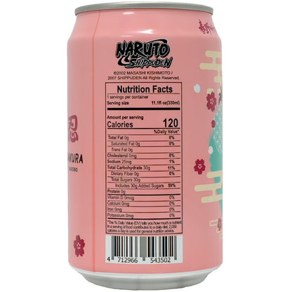 Naruto Shippuden - Ocean Bomb Flavored Soda 330ml
