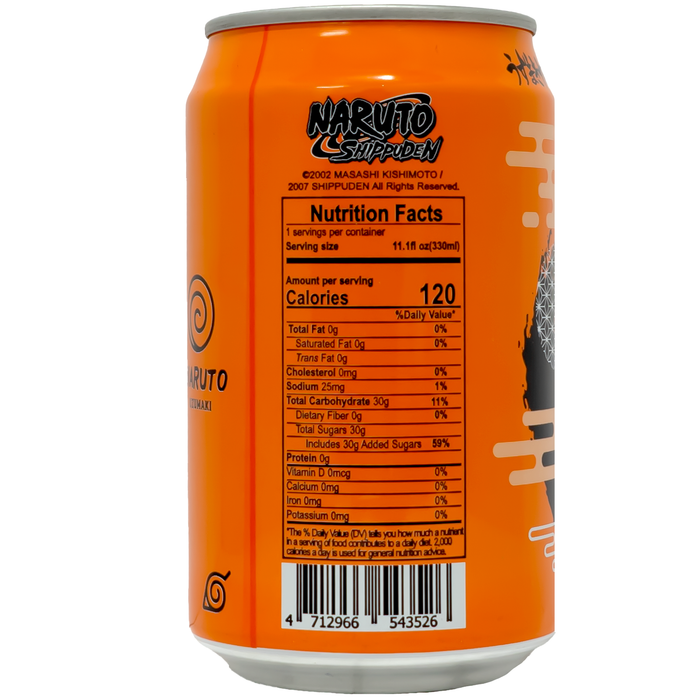 Naruto Shippuden - Ocean Bomb Flavored Soda 330ml