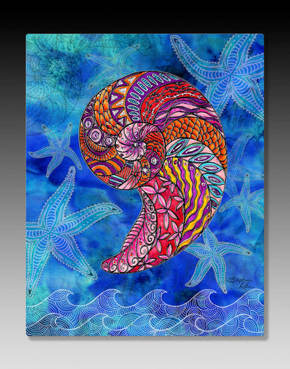 Nautilus Aluminum Wall Art