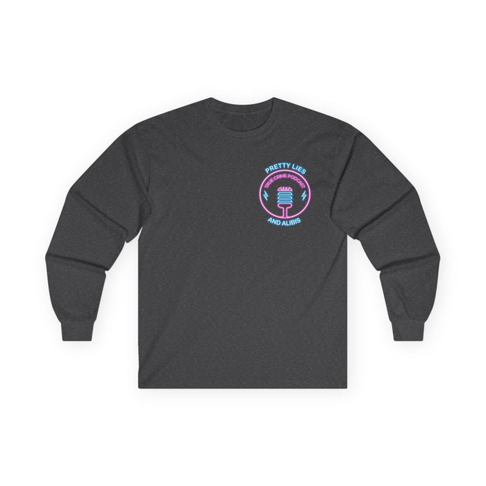Neon 'What Happens in Vegas' Long Sleeve Tee -Crime Con 26'