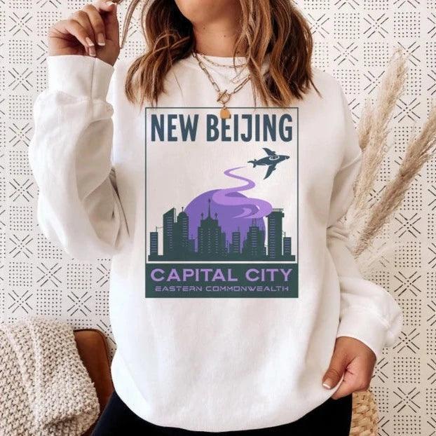New Beijing Sweatshirt - The Bean Workshop - marissa meyer, sweatshirt, tlc