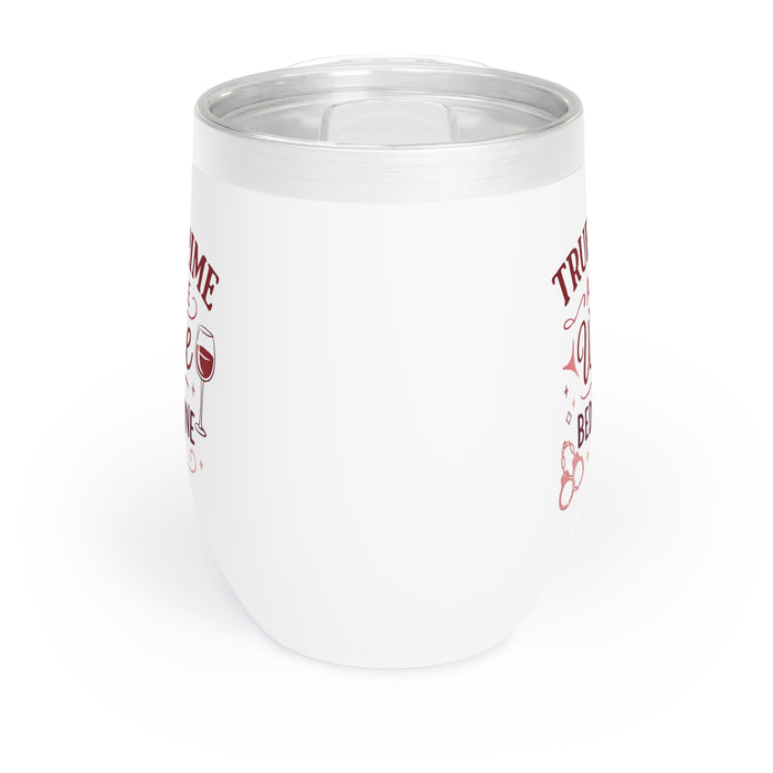 NEW! Crime And Wine Chill Wine Tumbler