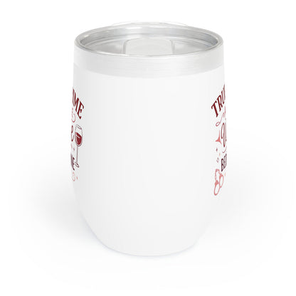 NEW! Crime And Wine Chill Wine Tumbler