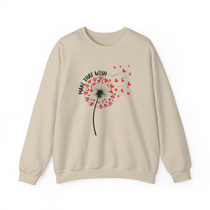 NEW Make That Wish Dandelion Sweatshirt – New Fun Shirt