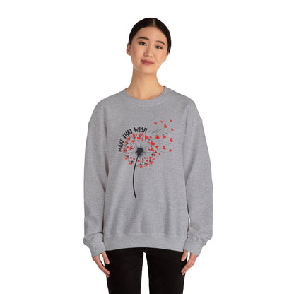 NEW Make That Wish Dandelion Sweatshirt – New Fun Shirt