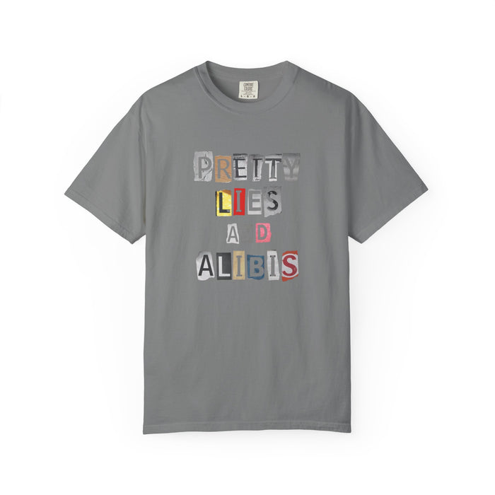 NEW — 'Pretty Lies and Alibis' Ransom Note Graphic Tee