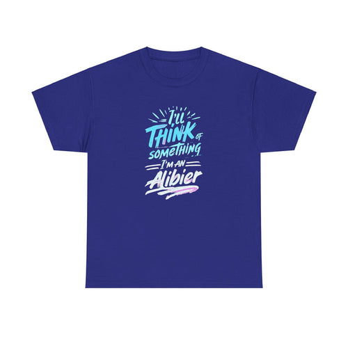NEW!  Unisex Heavy Cotton Tee - 'I'll Think of Something' - Perfect Gift for Creative Minds