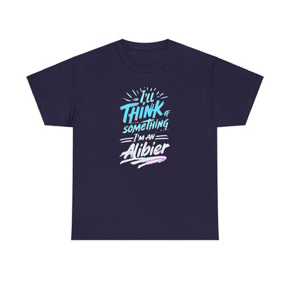 NEW!  Unisex Heavy Cotton Tee - 'I'll Think of Something' - Perfect Gift for Creative Minds
