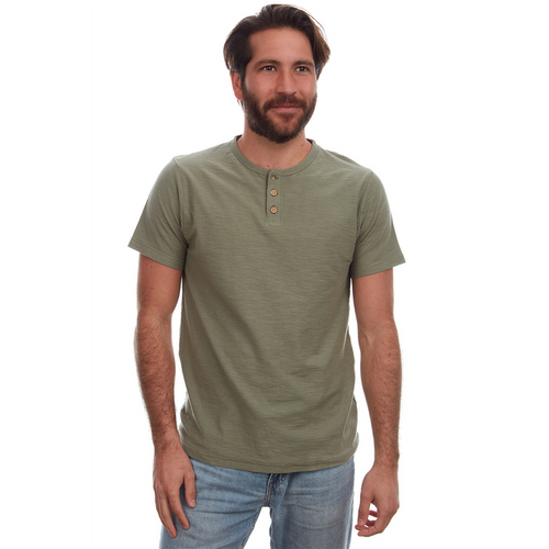 Noel Solid Slub Henley