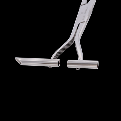 Obsidian Straight Line Forceps for Septum - Khrysos Jewelry
