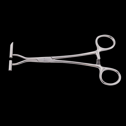 Obsidian Straight Line Forceps for Septum - Khrysos Jewelry