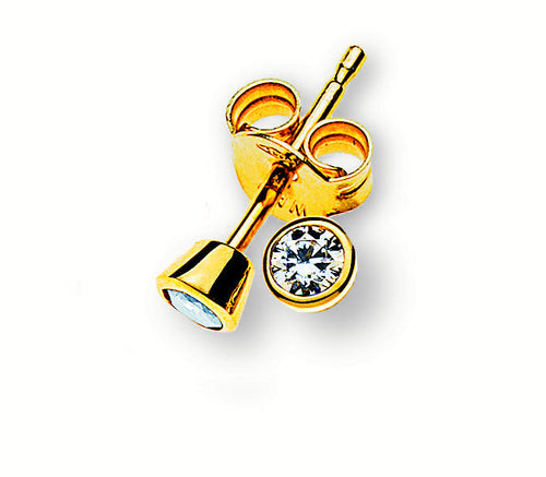 Ohrstecker Gelbgold 375/9K - OZI8001